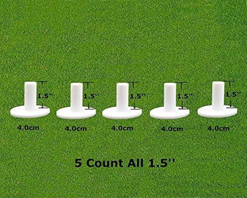 FINGER TEN Golf Rubber Tees Driving Range Value 5