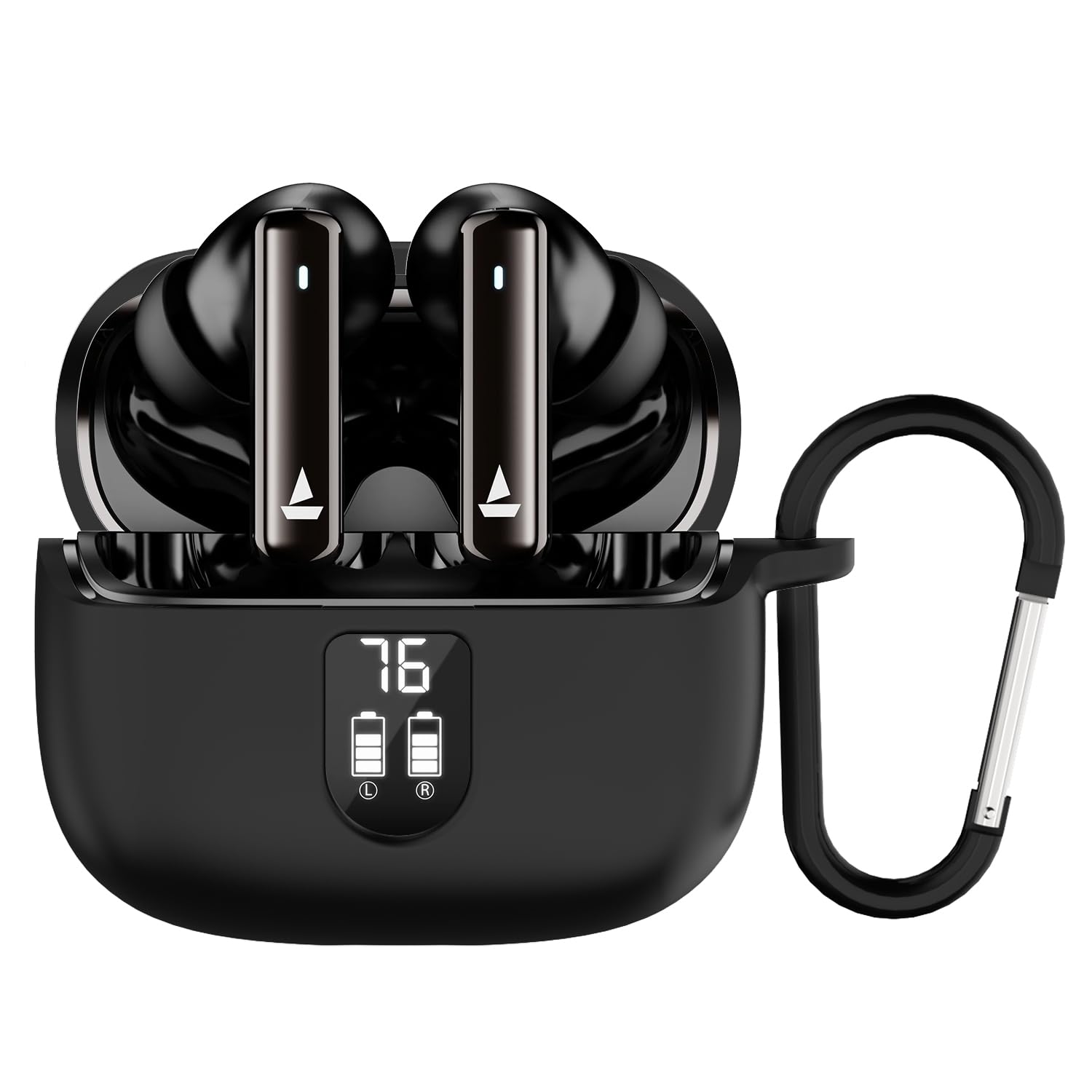 Sounce Earphone Case Cover Compatible For Boat Airdopes 121 Pro