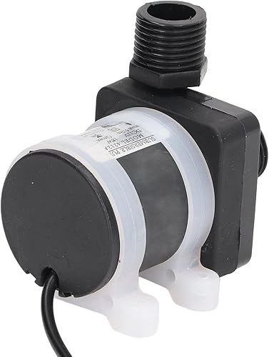 Miniatura 2 de Pequeña bomba sumergible ahorro de energía fuente silenciosa DC12V 20W 800L por hora para peces de acuario jardín fuente hidropónica