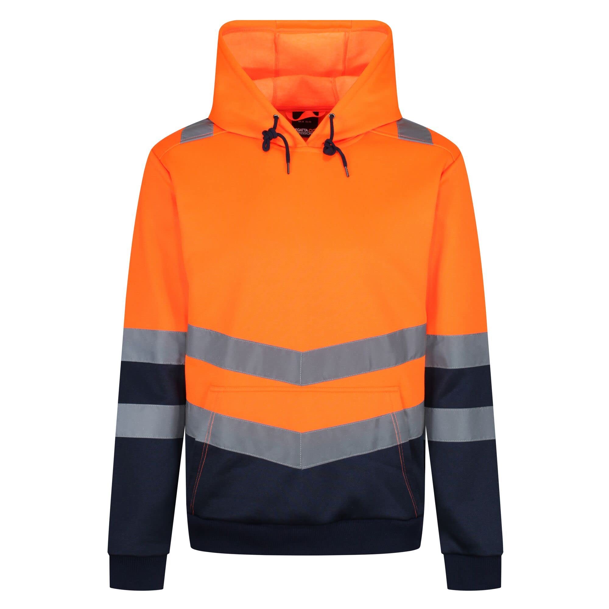 Regatta Men's Orange Hi-Vis Overhead Hoodie in Size 3XL, Sports Direct
