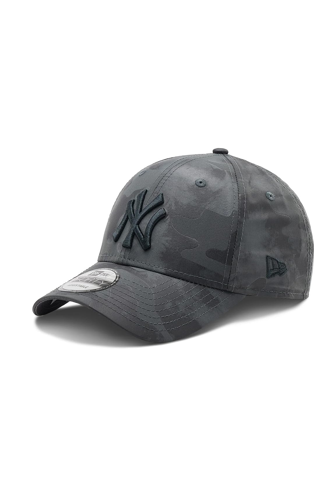 New Era Unisex Charcoal 9Forty Strapback Cap - New York Yankee Graphite