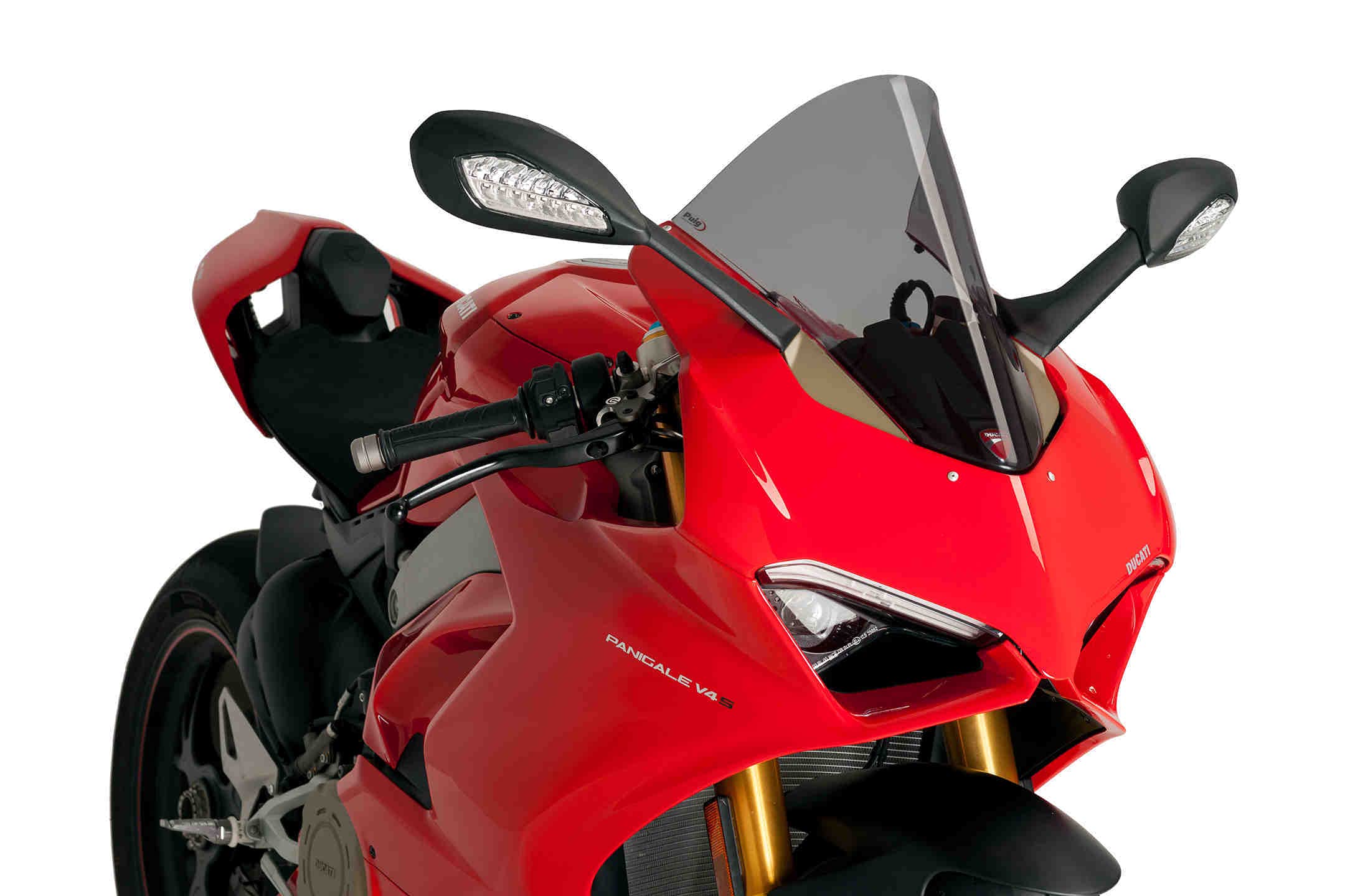Puig 9690F Cupolino R-Racer protezione aggiuntiva, Fumé Scuro