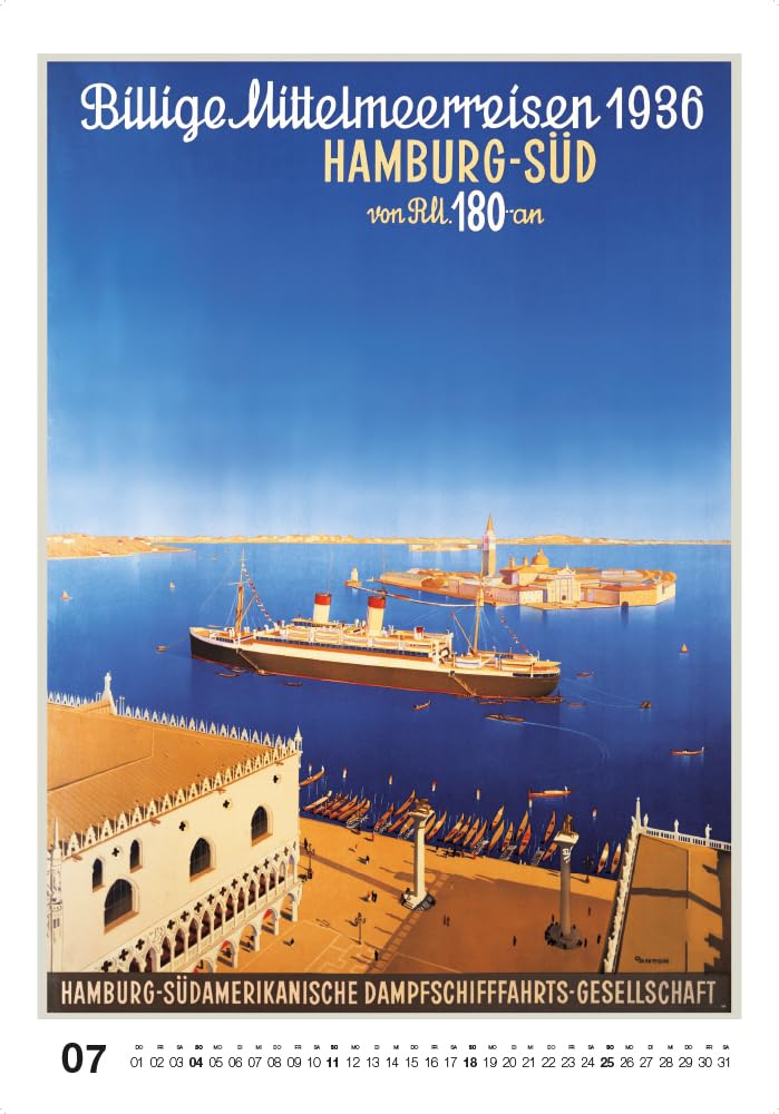 Historische Schiffsplakate 2027