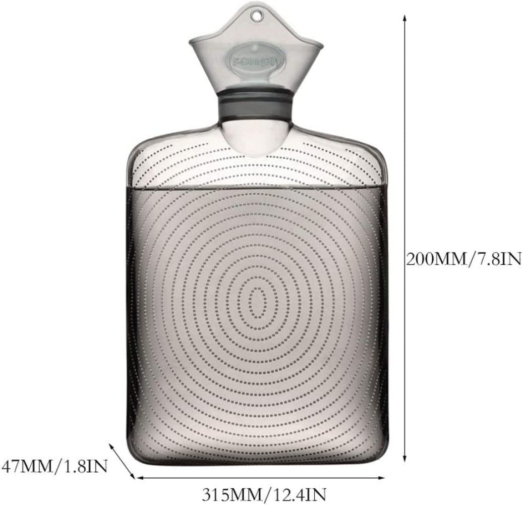 Hochzeitspostkarte ，Hochzeitseinladungen Wärmbeutel, groß, transparent, ideal zur Schmerzlinderung, Wärme- und Kältetherapie, mit Wasser gefüllte Wärmflasche