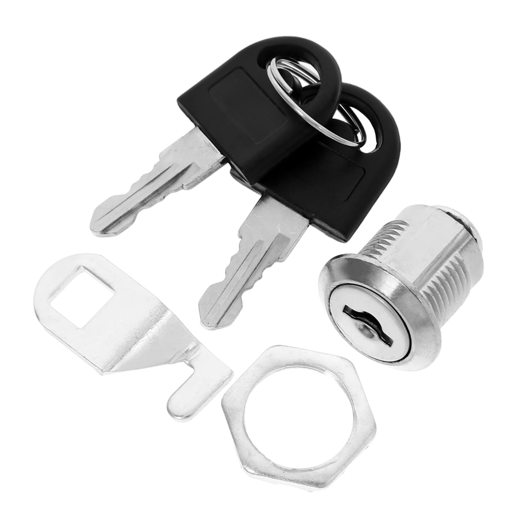 SOLUSTRE Toilet Paper Dispenser Lock and Keys Roll Paper Towel Dispenser Key Replacement for Stores Office