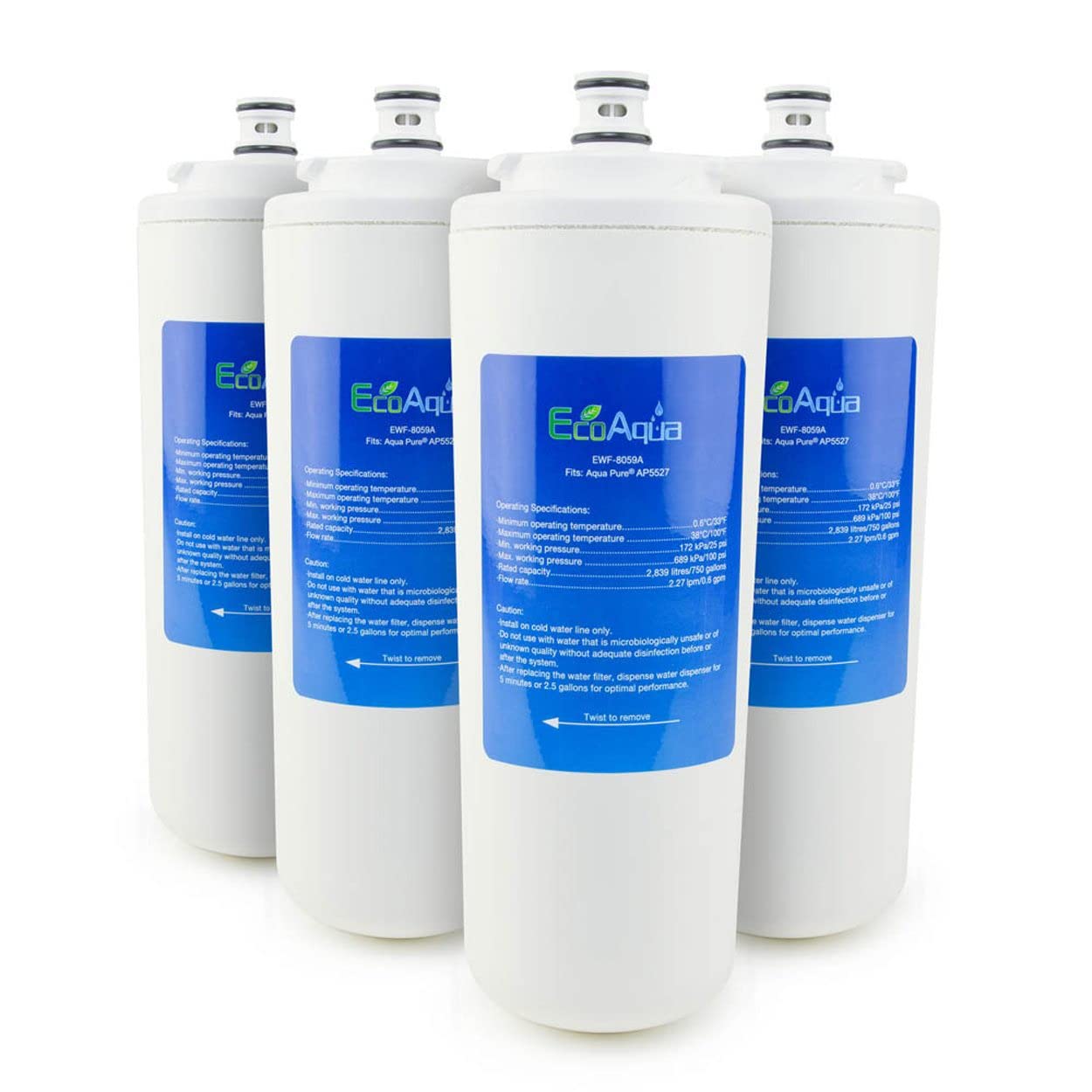 Replacement For ECOAQUA EWF-8059A� FILTER 2-PACK Filter