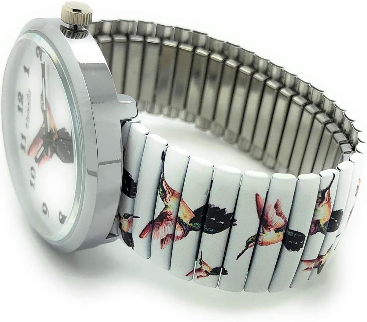 VERSALES Ladies Novelty Butterfly Bird Owl Ladybug Bee Zoo Theme Elegant Stretch Elastic Band Analog Quartz Fashion Watch Varsales