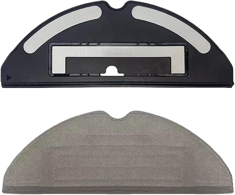 Compatible With Roborock S7 MaxV Plus Ultra Electric Water Tank | Electric Water Tank And Mop Cloth Mount Replacement For S7 MaxV Robot Vacuum.(2 Pcs)