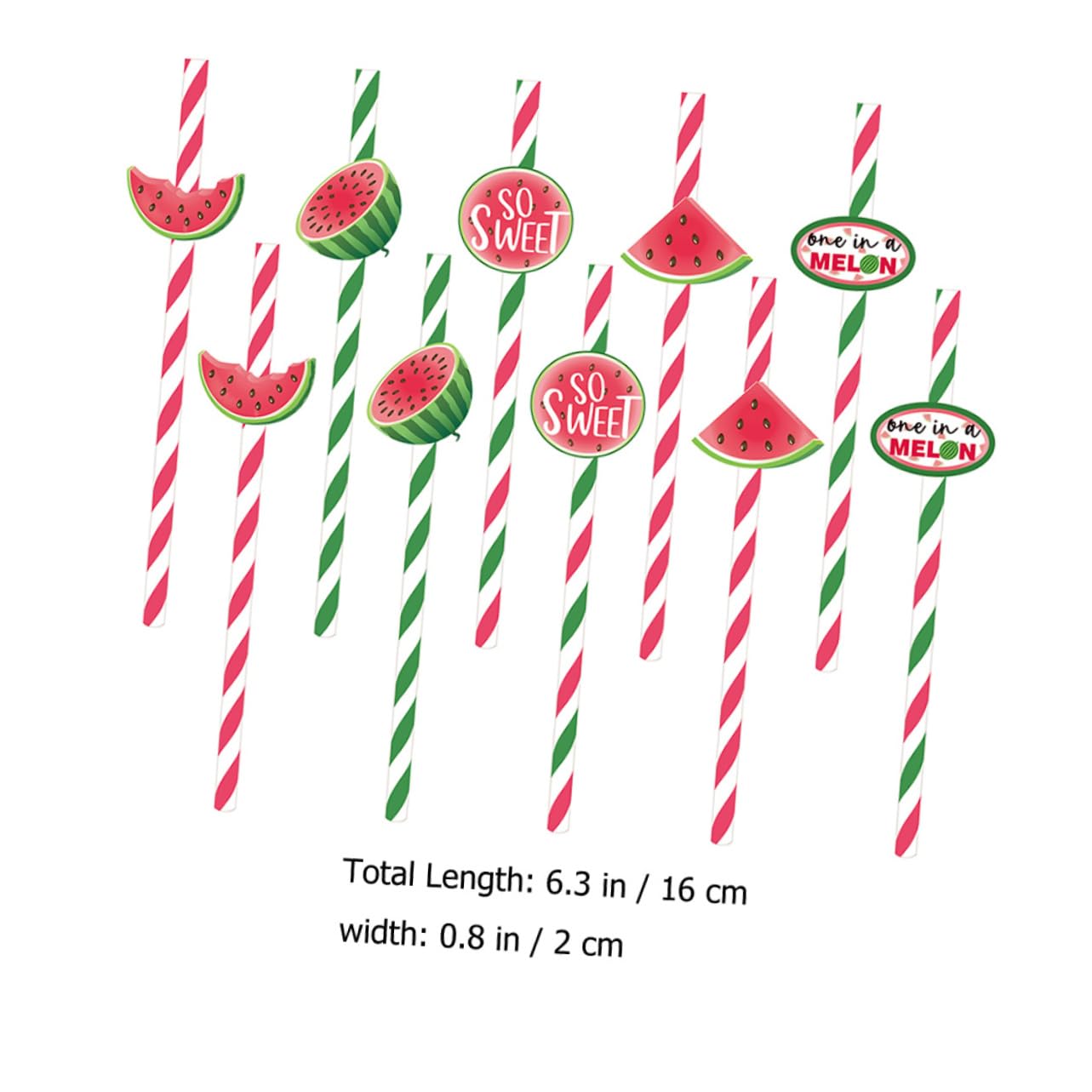 160pezzi Decorative Anguria Per Usa Compleanni e Hawaiani Party Favors Divertenti e Creativi