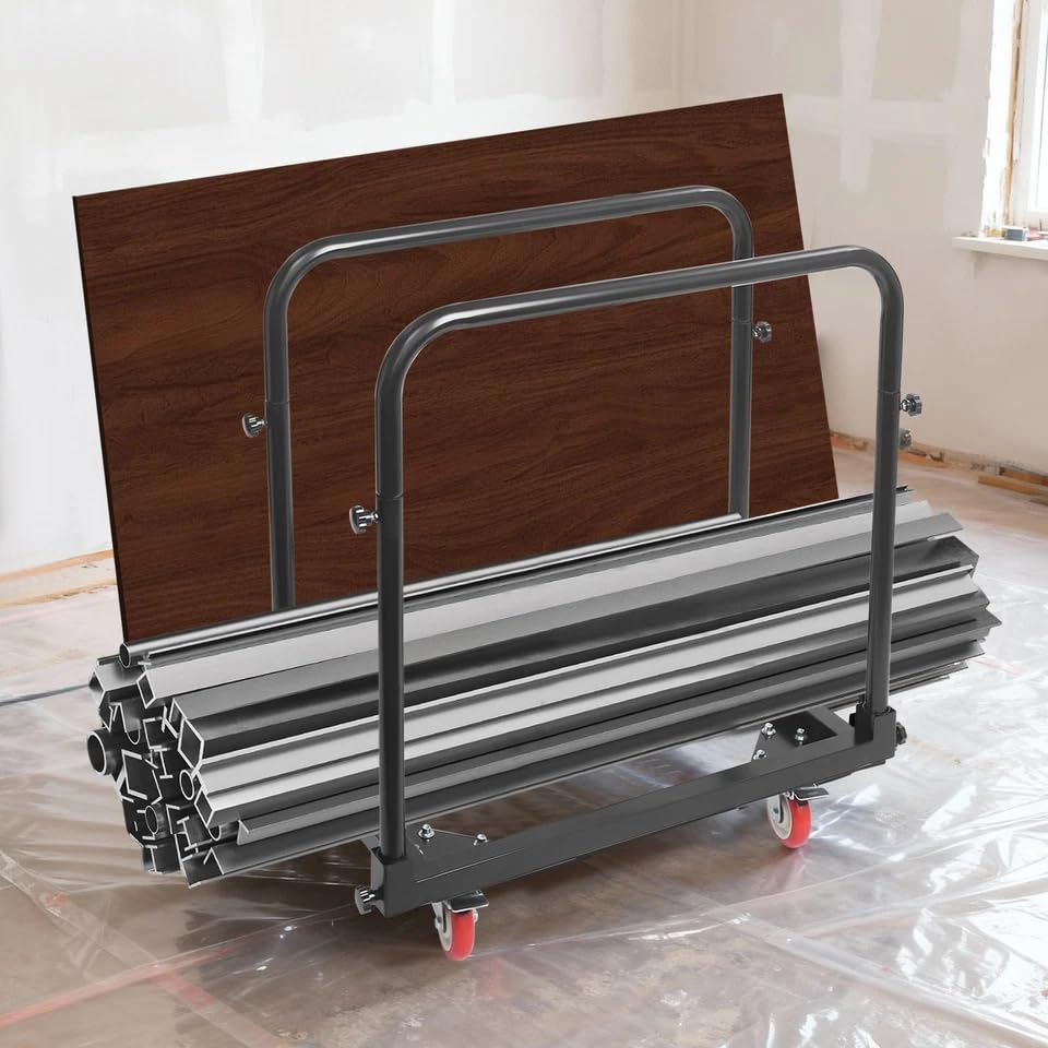 Carretilla negra de 1400 LBS de capacidad 31x28x35in miniatura 6