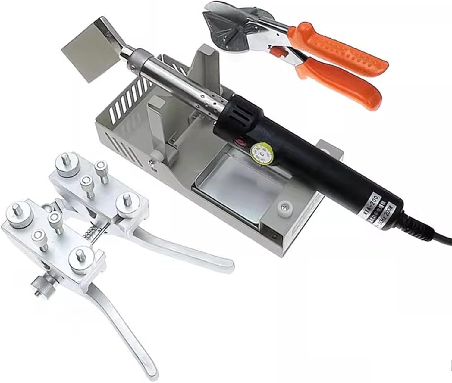 PU Round Belt Welding Machine, Handheld Polyurethane Belt Joint Tool, Electric Soldering Iron with 150-400 ℃ Adjustable Temperature, Round Belt Welding Machine Joint Machine