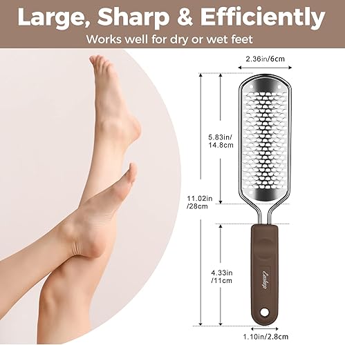 Miniatura 5 de Lima de pies para pedicura  Removedor de callos para pies Easkep profesional para pies raspa de pies raspador de pies removedor de callosos piel