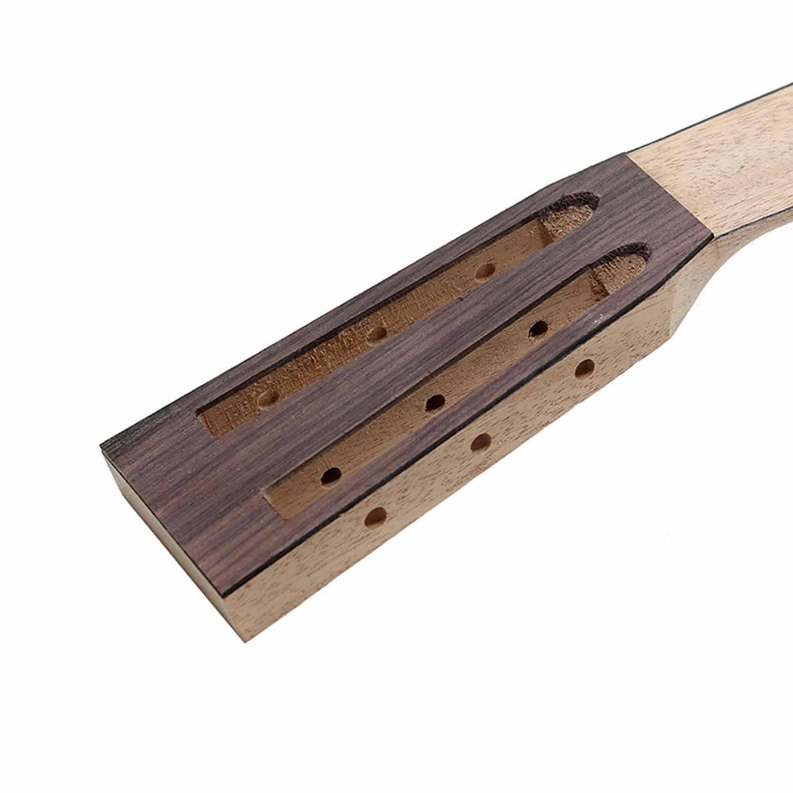 Guitar Neck per Chitarra Folk Ricambio Installazione Semplice Design Presa Comoda Realizzato in Legno Adatto a Liutai Musicisti Riparazione Fai, Style a
