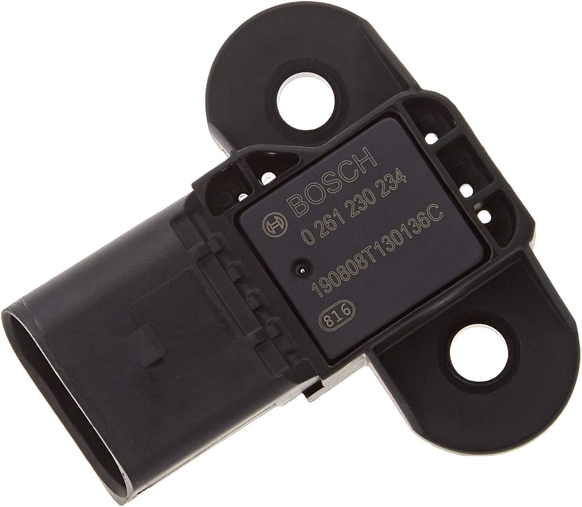 Bosch 0261230234 OE Manifold Absolute Pressure (MAP) Sensor - Compatible With Select Audi A4, A5, A6, A7, A8, Q5, Q7, RS5, SQ5, S4, S5, S6; Volkswagen Beetle, Golf, Jetta, Passat, Rabbit, Touareg