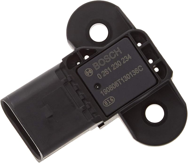 Bosch 0261230234 OE Manifold Absolute Pressure (MAP) Sensor - Compatible With Select Audi A4, A5, A6, A7, A8, Q5, Q7, RS5, SQ5, S4, S5, S6; Volkswagen Beetle, Golf, Jetta, Passat, Rabbit, Touareg