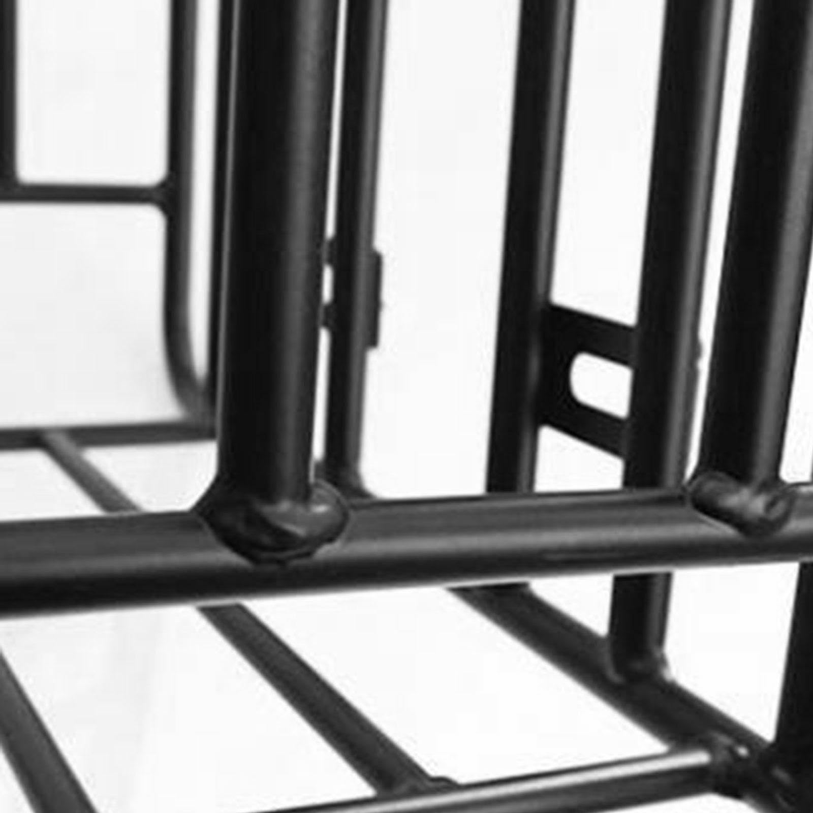 F Fityle Panier Arrière Vélo Porte-bagages – Cage En Acier Carbone Avec Couvercle Verrouillable, Pour Courses Et Transport D’animaux