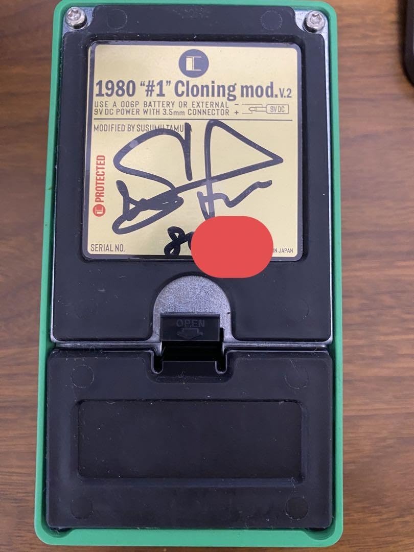 【早い者勝ち】Cult MOD TubeScreamer TS808 1980 TS808 1980 #1 Cloning mod. V.2【受注生産】 – PEDAL SHOP CULT