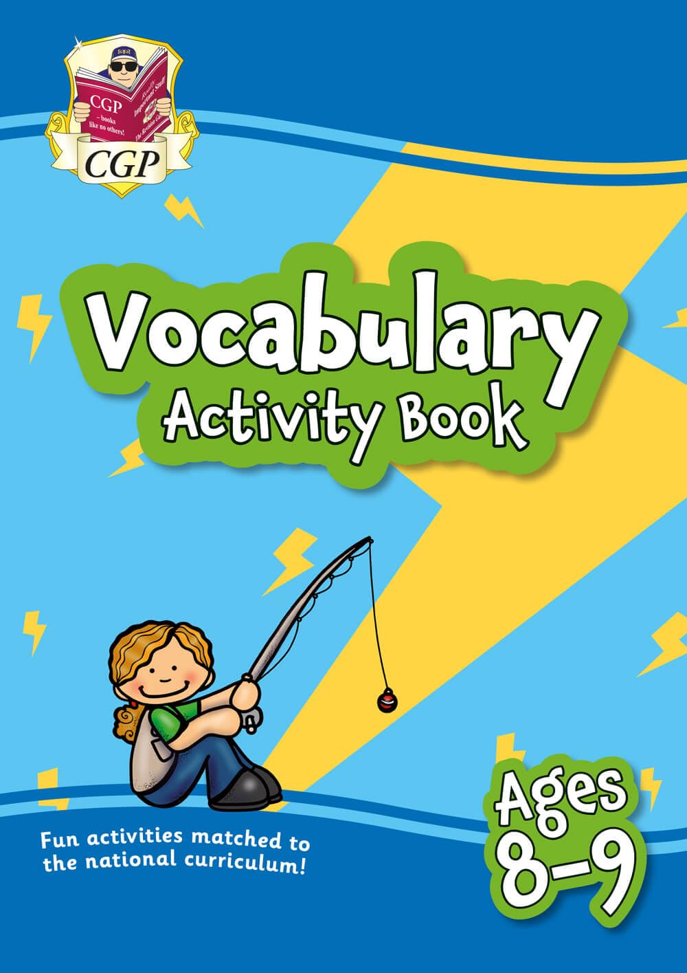 Vocabulary Activity Book for Ages 8-9 (CGP KS2 Activity Books and Cards)