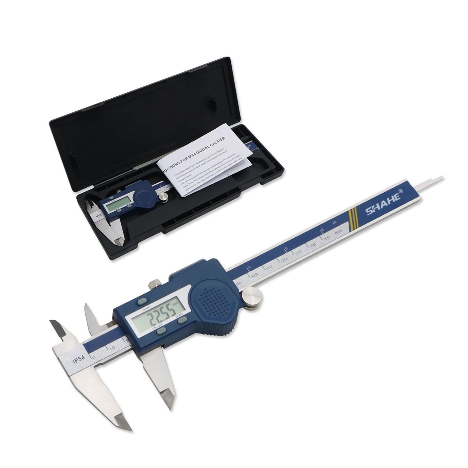 Elektroniczny Caliper Vernier 150 mm Cyfrowe Zacisk Micrometr Steel,Precyzja i przejrzystość