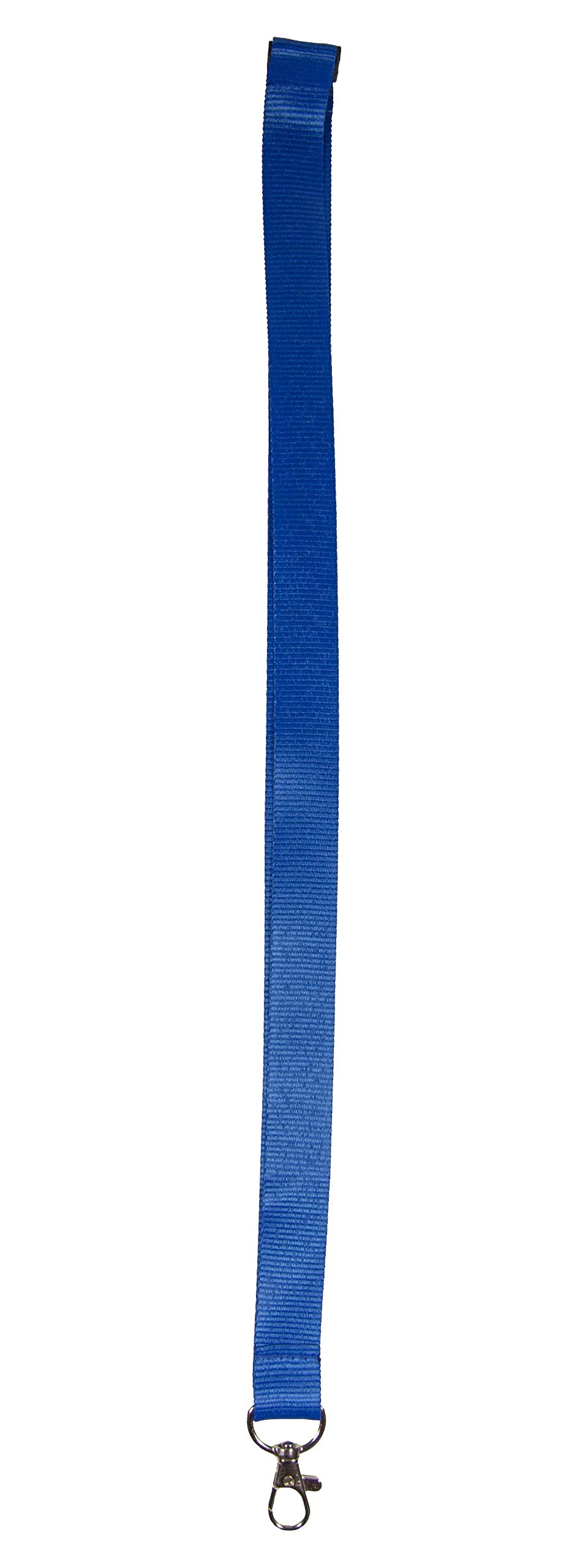Lanyard 20 mm, with swivel hook, Blue, Polyester, 90 cm