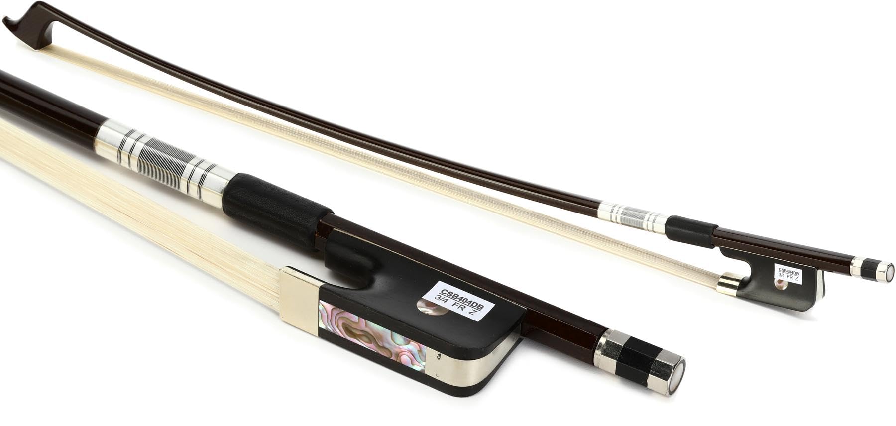 Howard Core Select 400 Series French Double Bass Bow - Brown, 3/4 Size