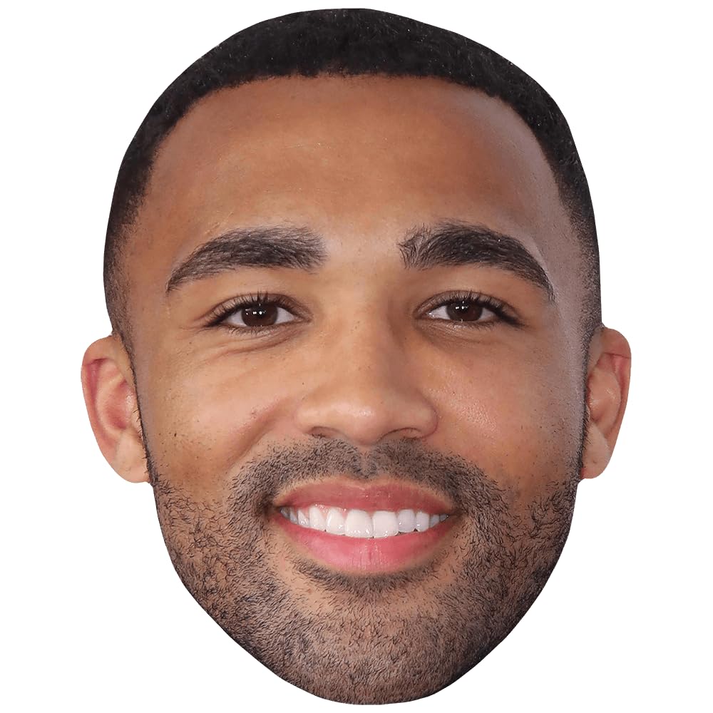 Callum Wilson (Smile) Celebrity Mask, Flat Card Face, Fancy Dress Mask