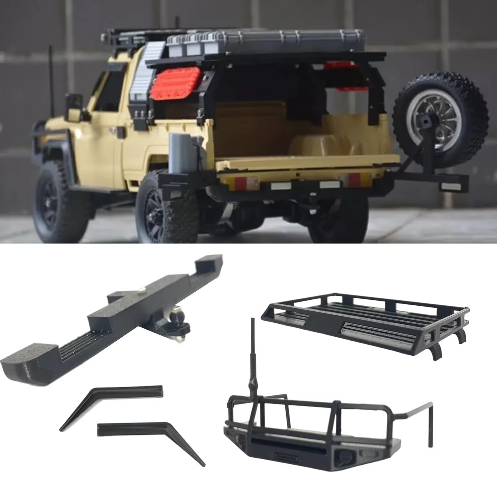 Amazon.com: RC Upgrade Parts for MN for MN82 for MN-82 Truck for 1