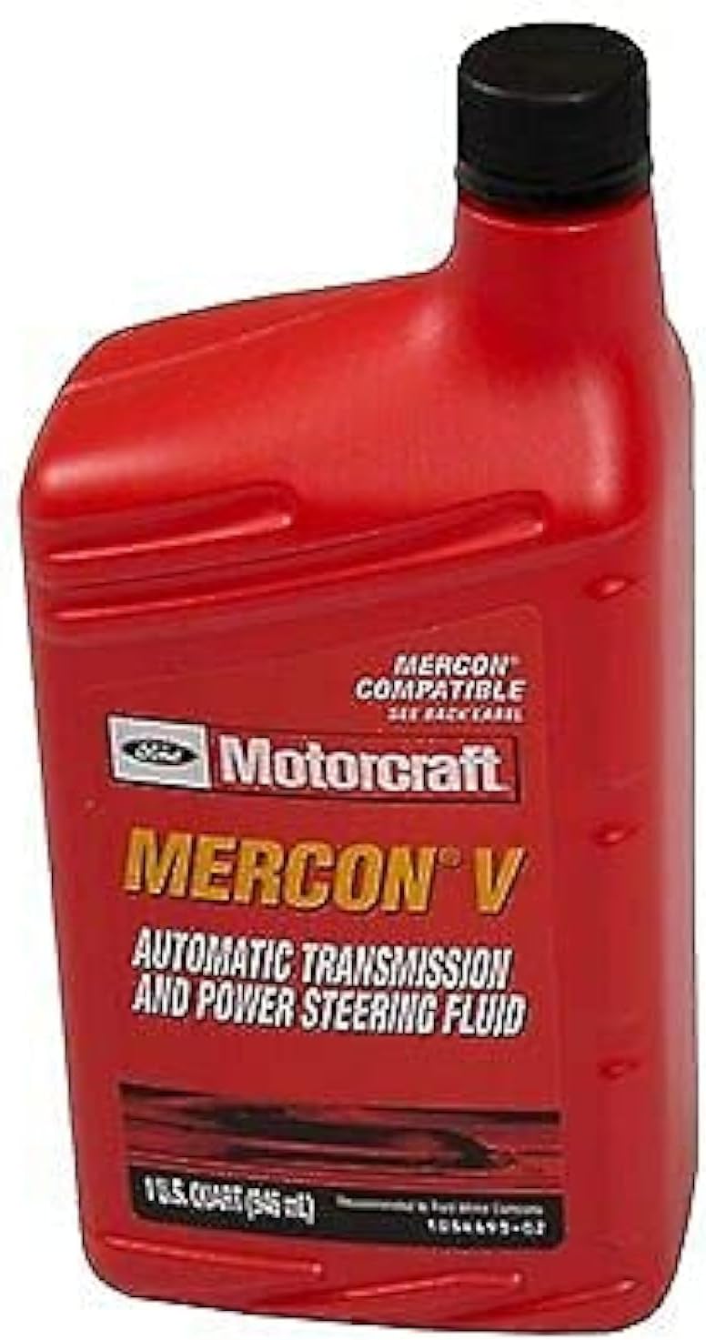 Ford Genuine Ford XT-5-QMC MERCON-V Automatic Transmission and Power Steering Fluid - 16 oz. (Pack of 3)