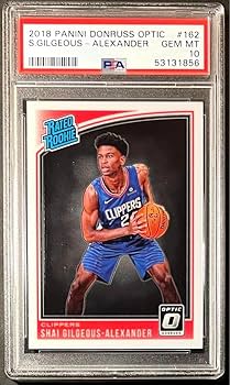 Amazon.co.jp: PSA10 Optic RC Shai SGA ルーキーカード OKC NBA