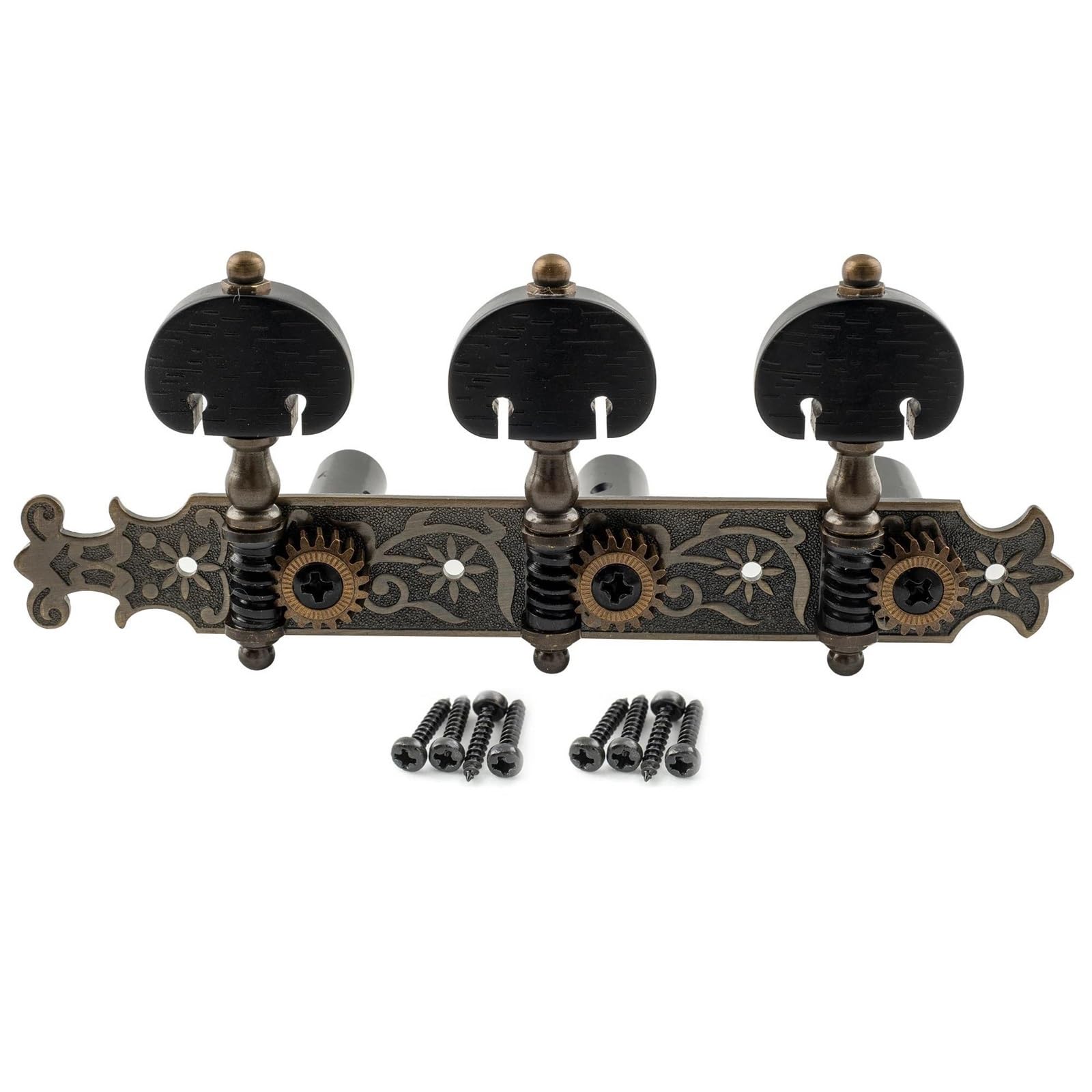 Tuning Piroli Per Chitarra Set Di Meccaniche Per Accordatori Per Chitarra Classica 3X3(Brass)