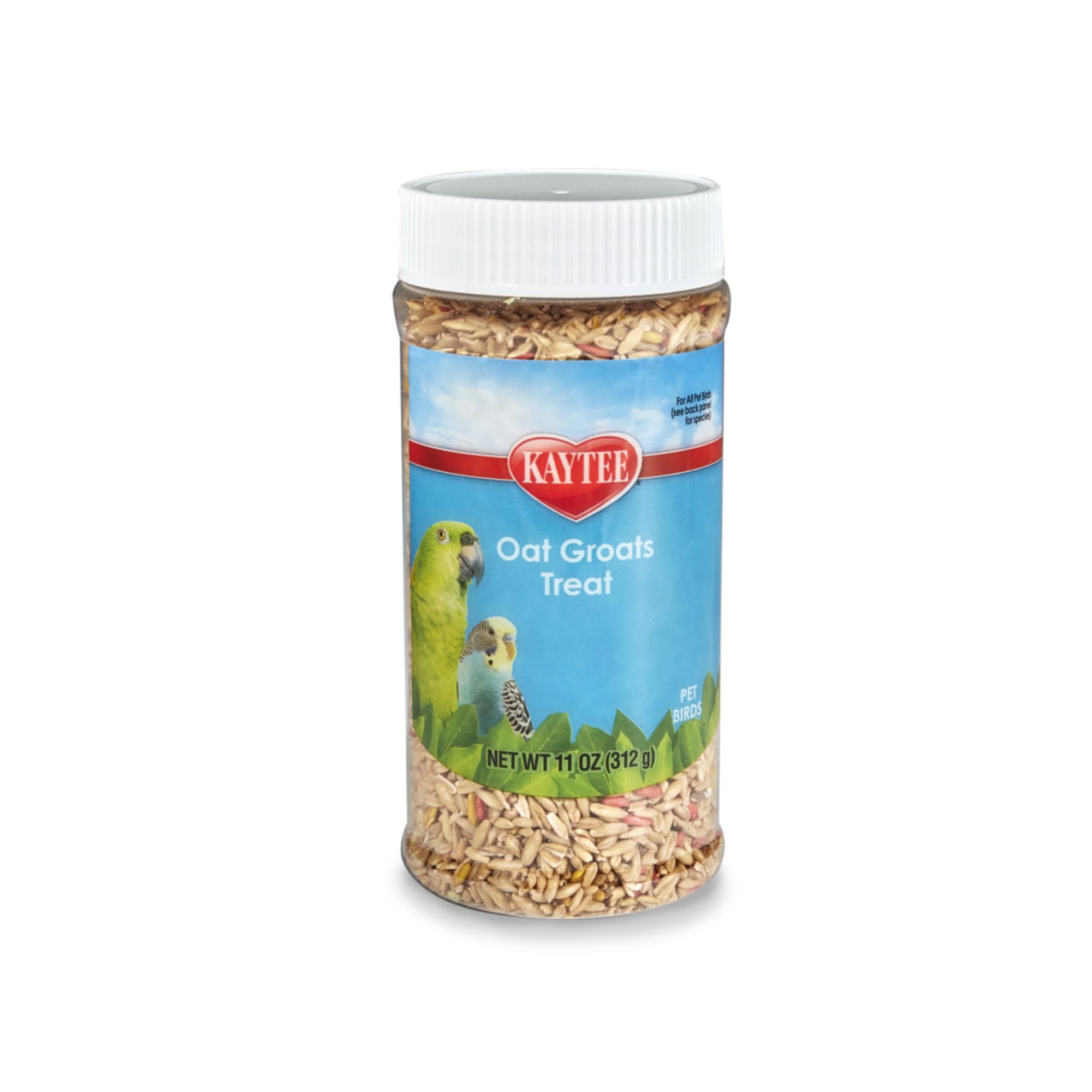 KayteeOat Groats Treat Jar- All Pet Birds 3 oz Pack of 1