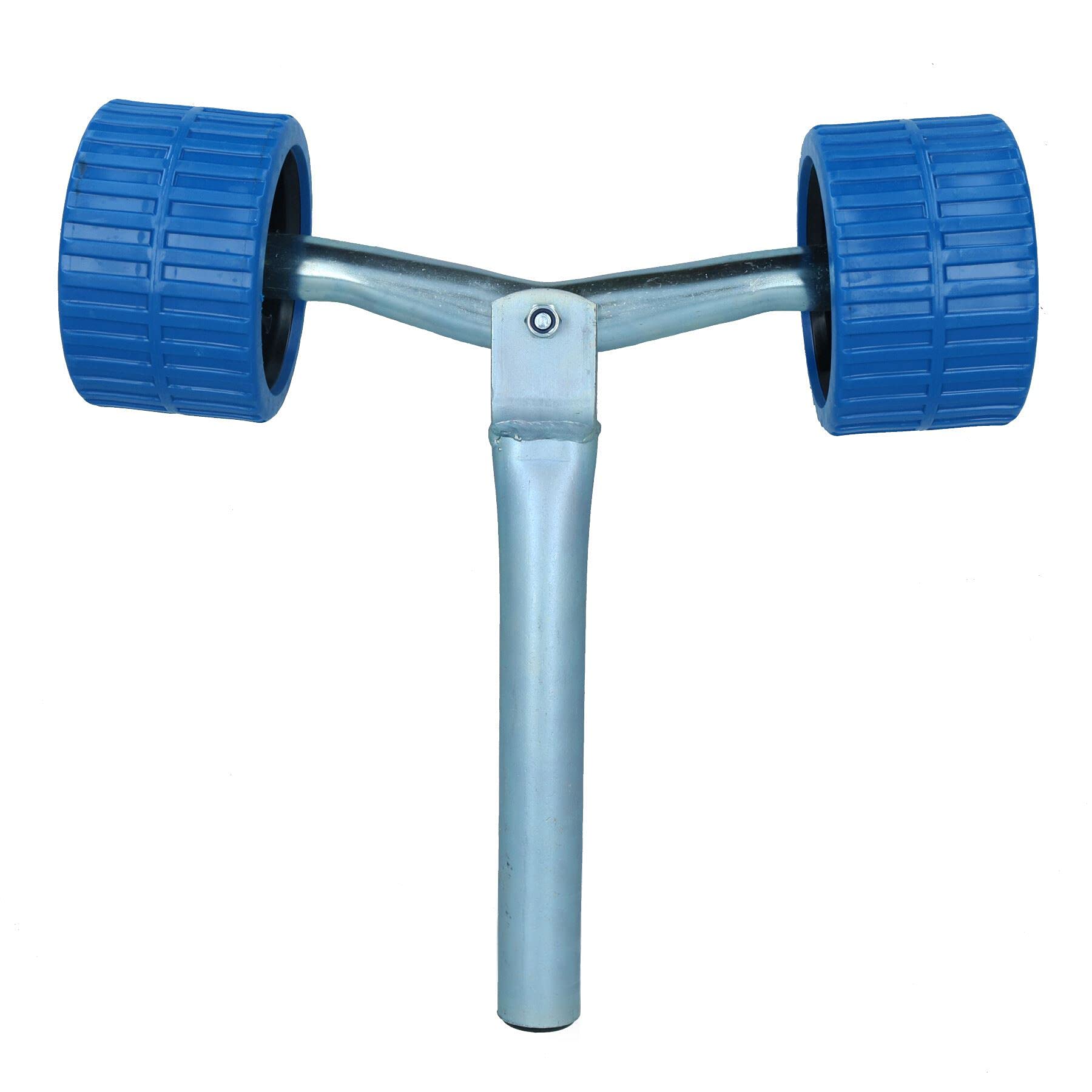AB Tools Boat Roller Wing Bracket & Stem Post with Non Marking Rollers Dumbbell Trailer