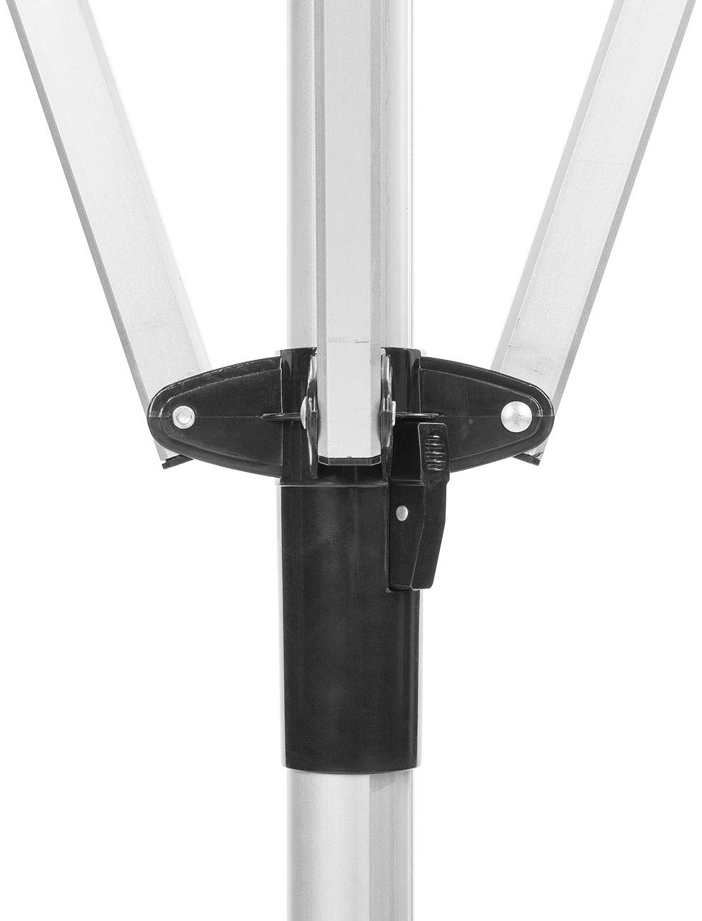 Royal Gardineer Waeschespinne drehbar: 4-Arm-Wäschespinne aus Aluminium, 60 Meter Wäscheleine, mit Bodenanker (Wäscheständer ausziehbar, Wäscheständer XL, Socken)