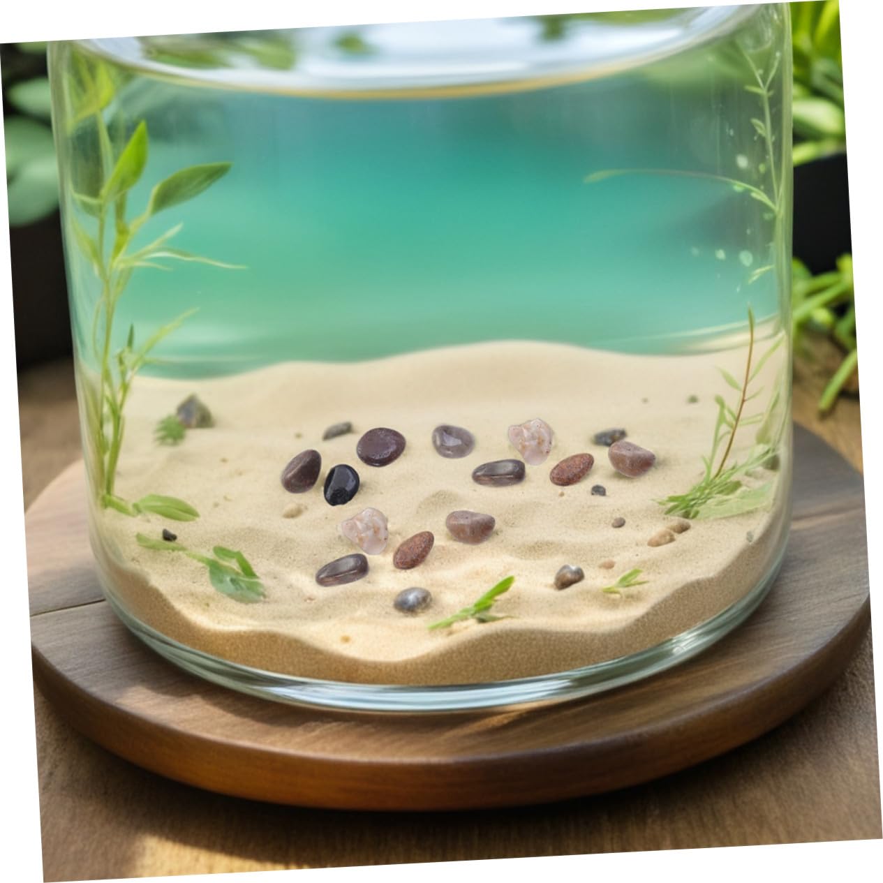 Toddmomy Ghiaia Per Acquario Naturale Da Giardino Piccoli Ciottoli Levigati Per Vasi Fontane Bonsai e Decorazioni Esterne