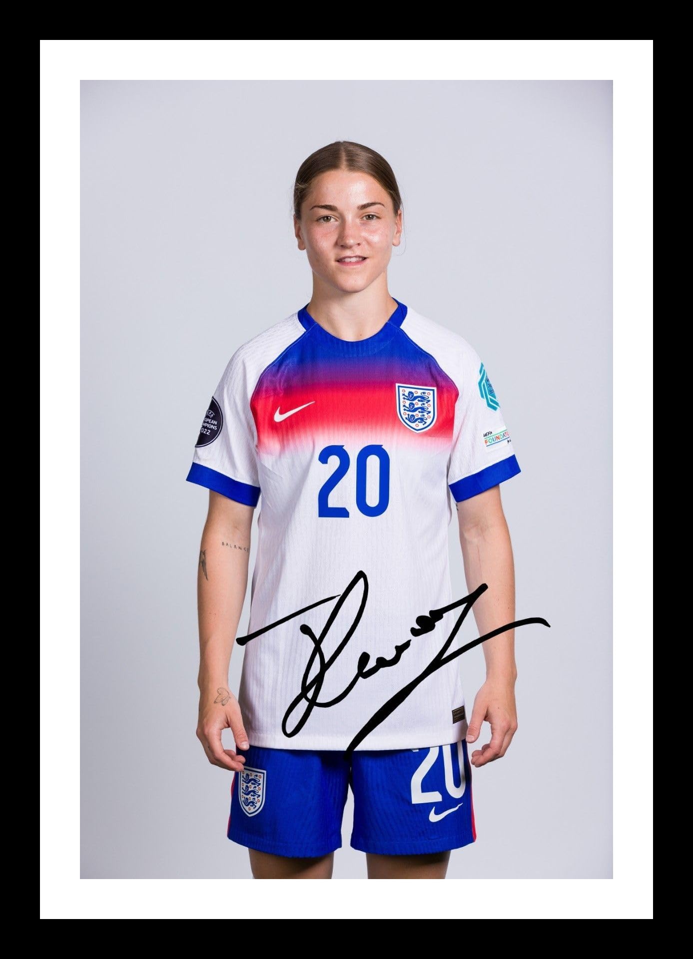 Jess Park - England Lionesses Autograph Signed & Framed Photo