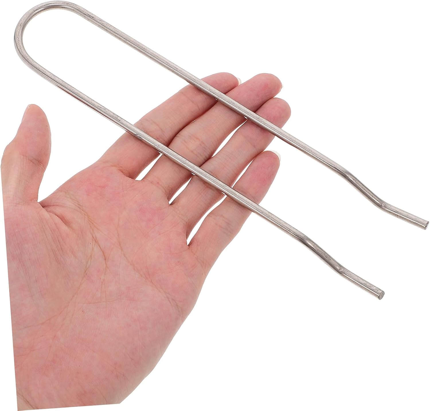 UPKOCH Stainless Steel Cooking Lifter Tool for Safe Grilling Protective Grill Grate Lifter for BBQ Easy to Clean Meat Hooks for Outdoor Barbecue Enthusiasts