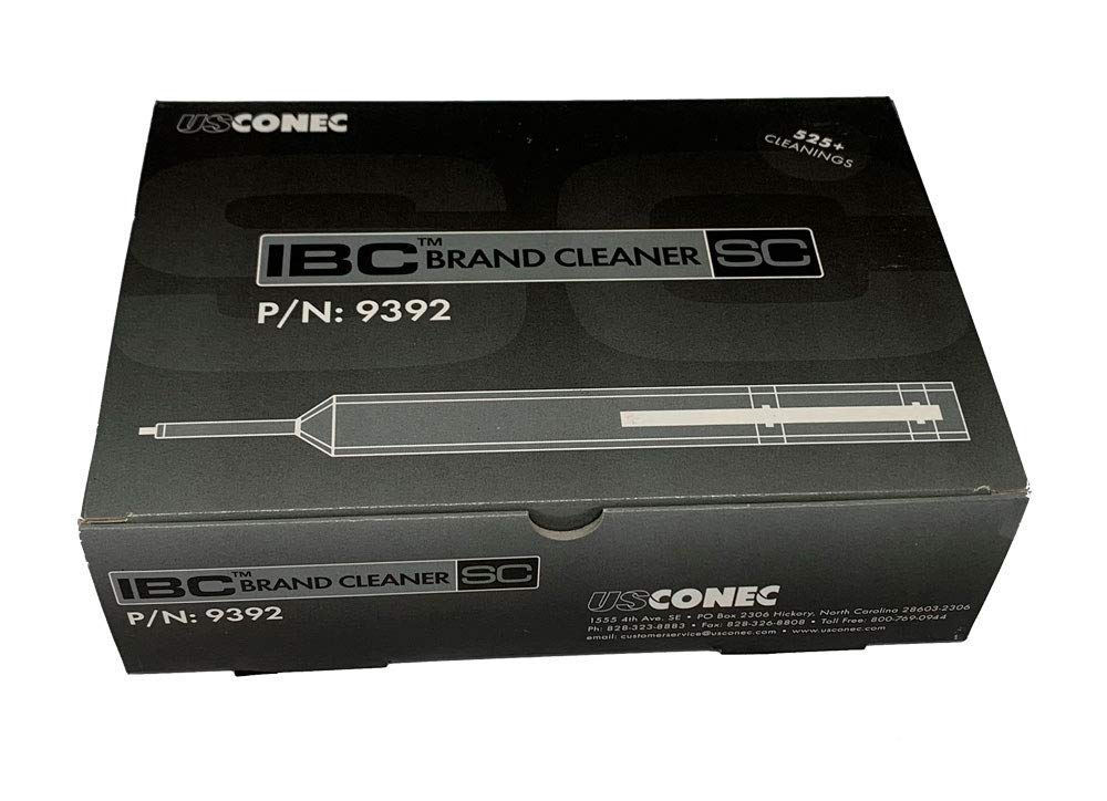 US Conec 9392 IBC Brand Fiber Optic Cleaner for 2.5mm Ferrules (FC, ST, and SC) Pack 10