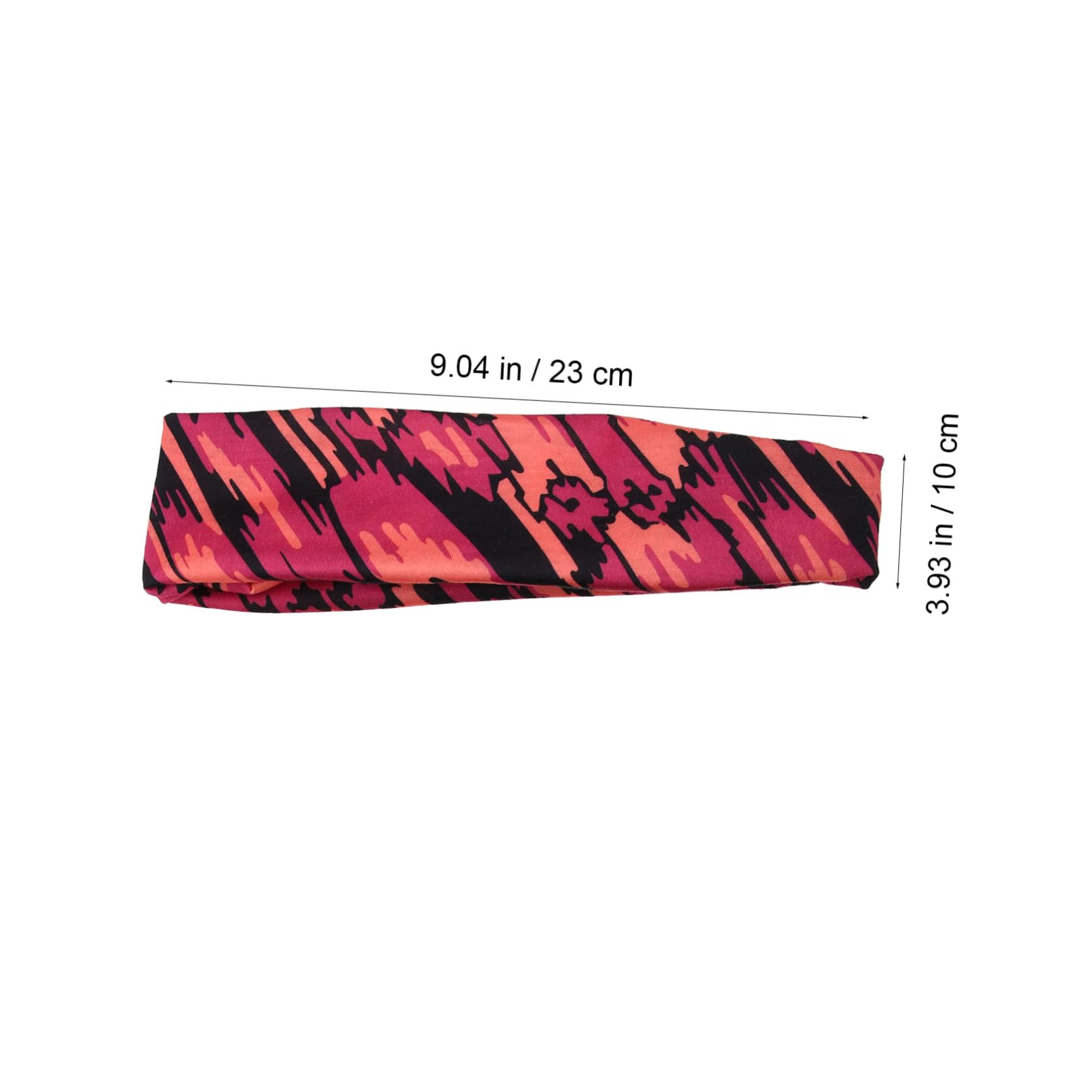 BESTonZON Sport Schweißbandana Sport Stirnbänder Modisches Yoga Stirnband Fahrrad Schweißband Haar Baumwolle Laufschweißband Gelbe Schweißbänder Schweißbänder Stirnband Damen