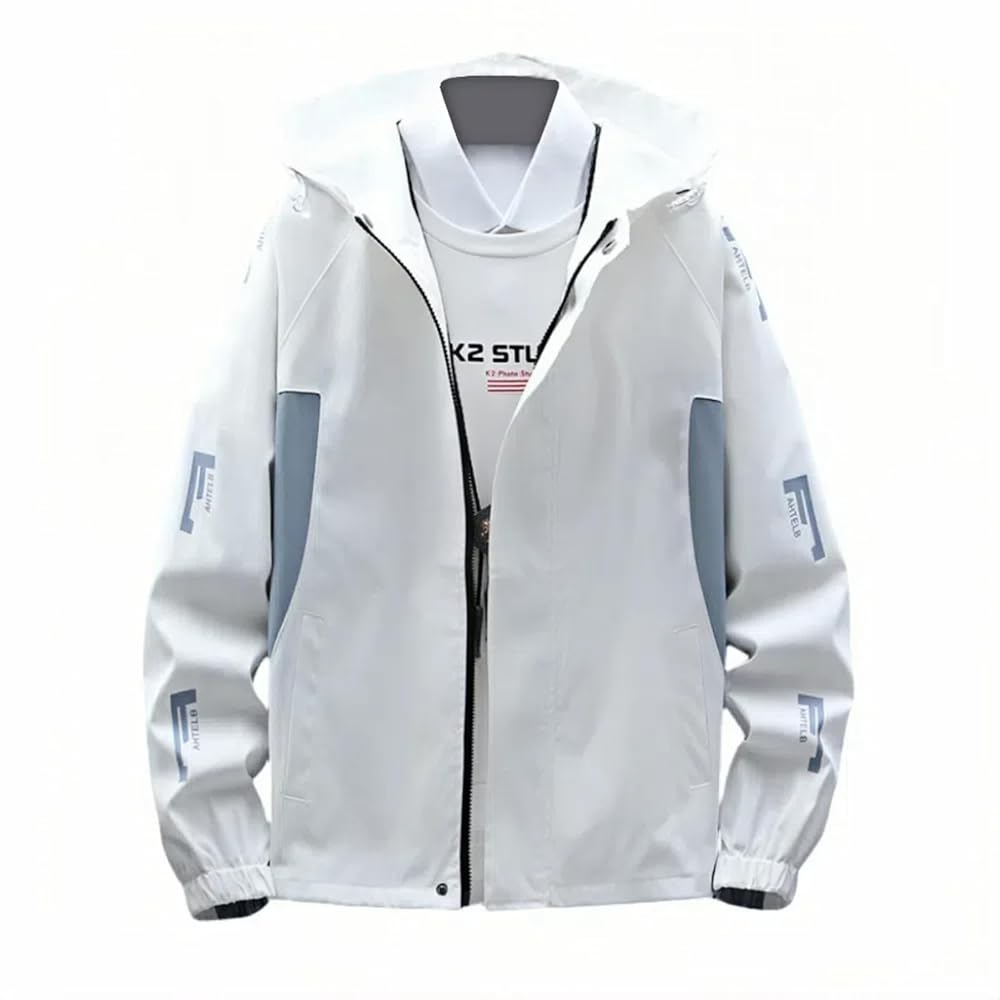 Amazon.com: Lightweight Men's Jacket with Hood for Outdoor