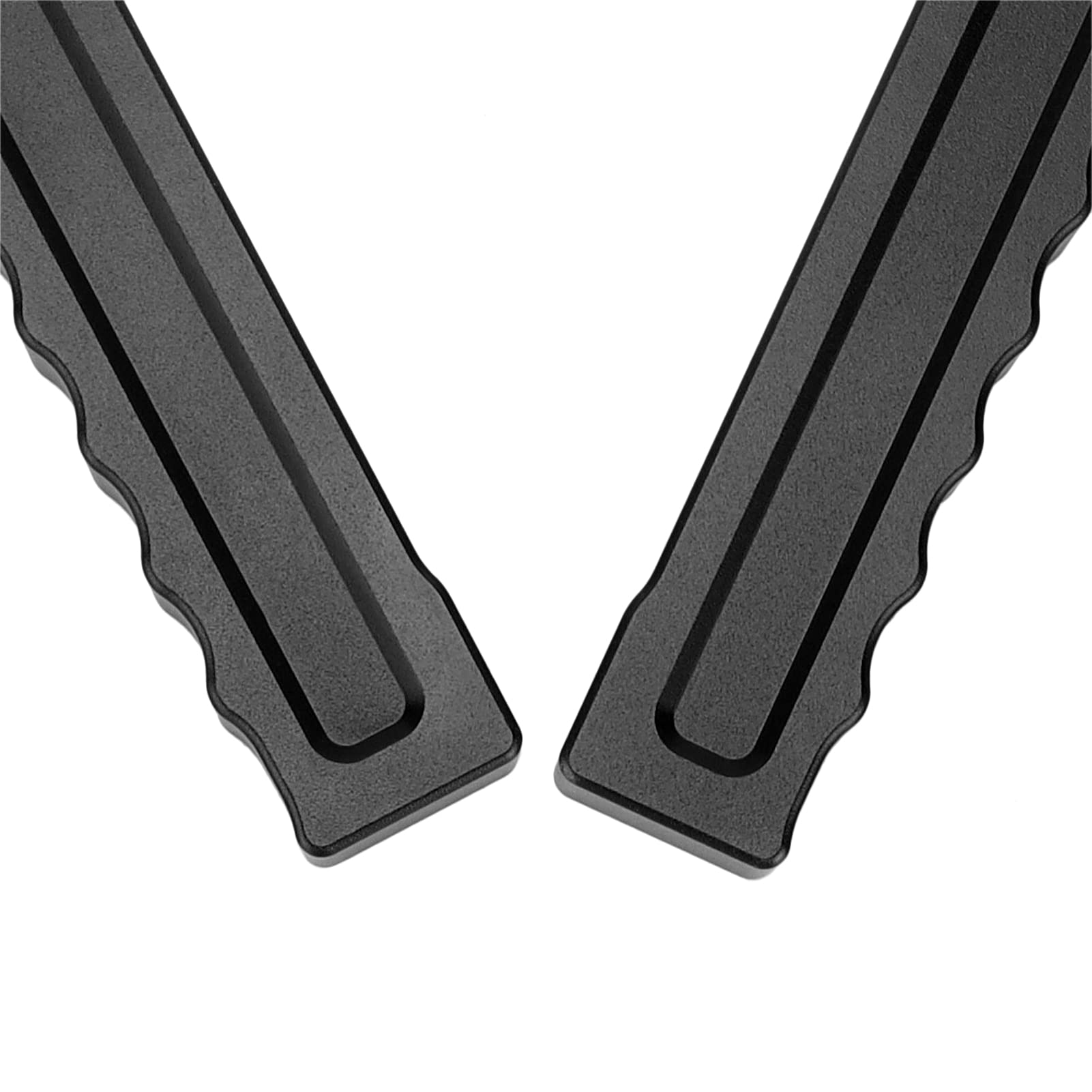 Vorderer Haltegriff, Ersatz-Haltegriffe aus Aluminium für Vordere Haltegriffe, Haltegriffe für Wrangler 07–18 JK/Unlimited Sport Sahara Rubicon-Modelle(Schwarz)
