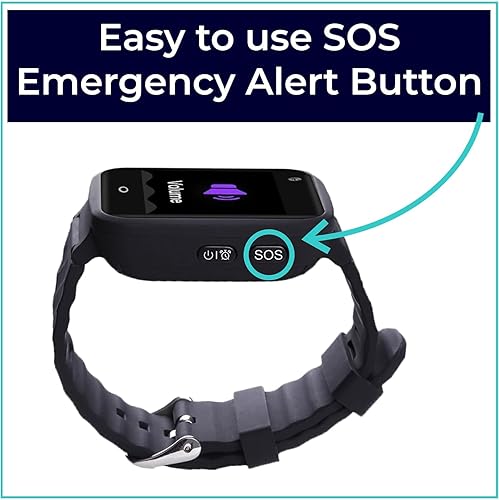 Miniatura 7 de SecuLife SOS Smartwatch para personas mayores  Dispositivo de reloj inteligente de monitoreo de salud de ancianos con altavoz de asistencia y