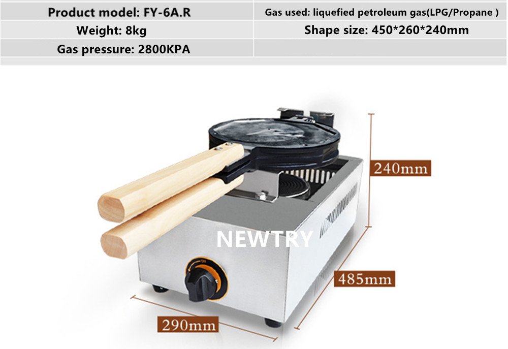 propane waffle iron