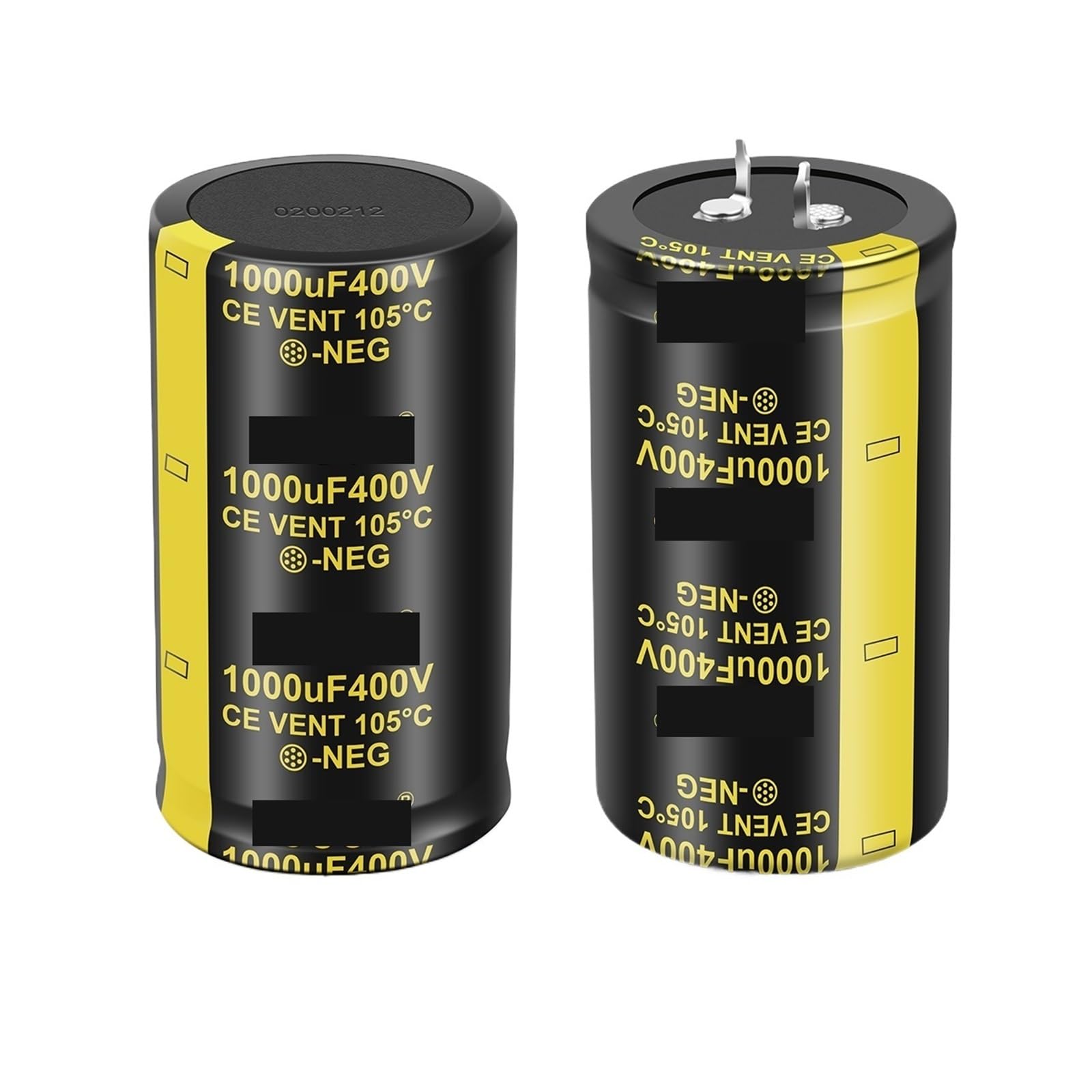 Condensateur électrolytique 35V 10000uF 30x30mm pour filtre audio