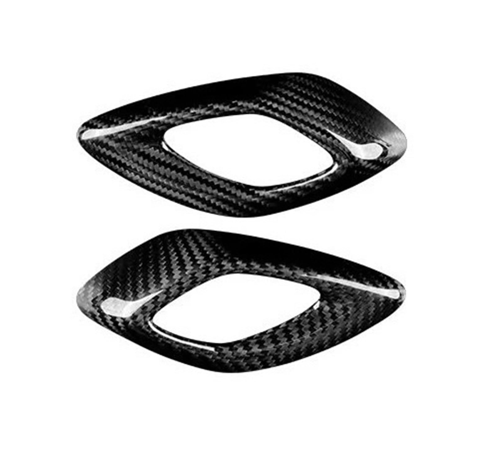 Mbxpxe Inner Handle Bk Trim Sticker Accessories Real Carbon Fiber For Chevrolet For Camaro 2016 2017 2018 2019 2020 2021 2022 2023 Car Interior Sticker Car Interior Decoration(Inner Handle Bk)