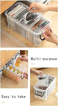 Amazon.com: AEYSD-456 Vinyl Record Storage Plastic Storage