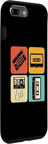 Miniatura 24 de Cassette Tape Music 70s 80s 90s Retro Playlist Case for iPhone 16 Pro Max
