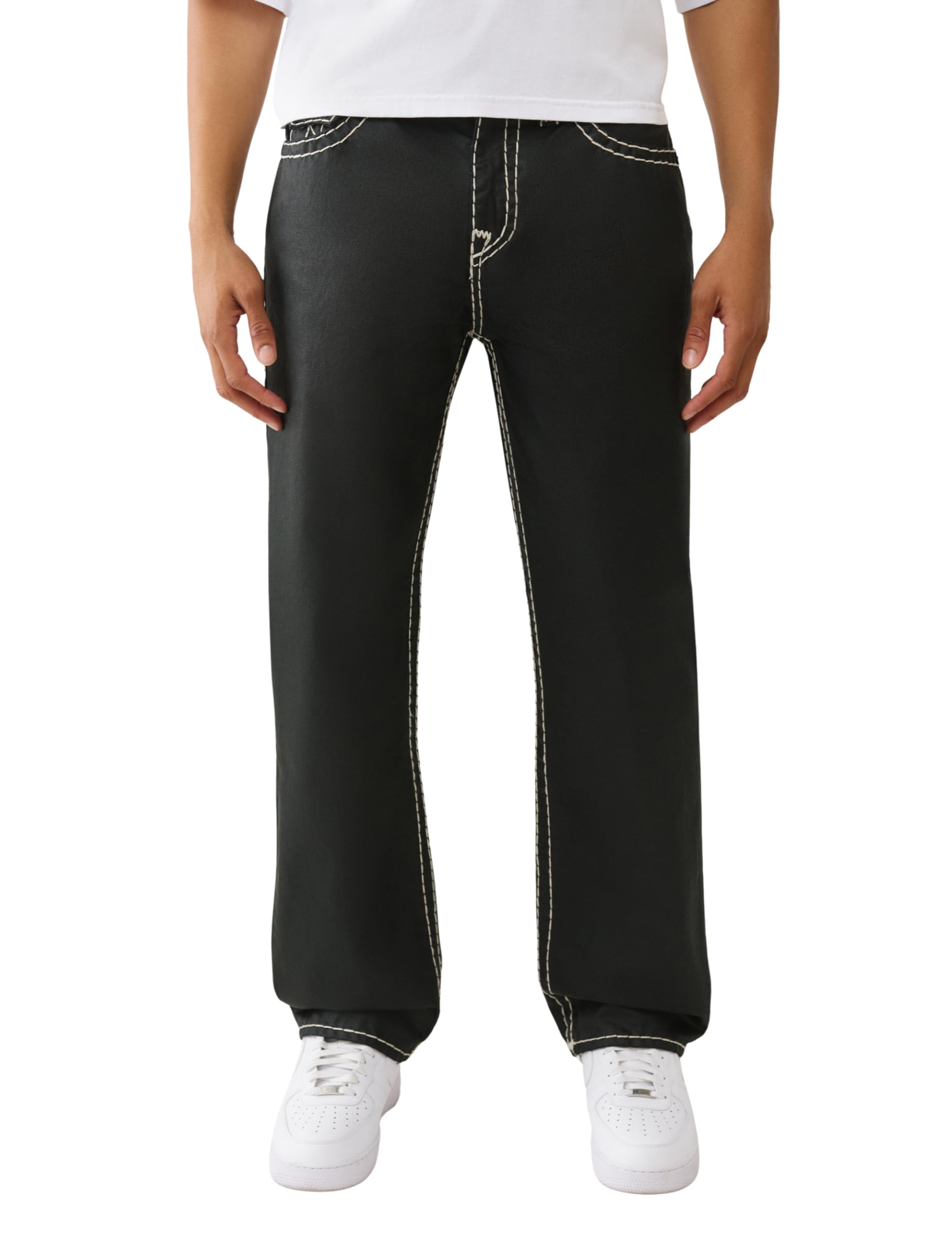 Amazon | True Religion Coated Bobby Super T フラップジーンズ 男性