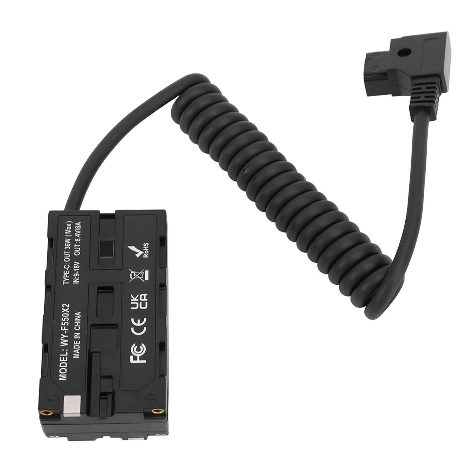 Amazon | D Tap to NP F970 F550 F570 両面ダミーバッテリー DC