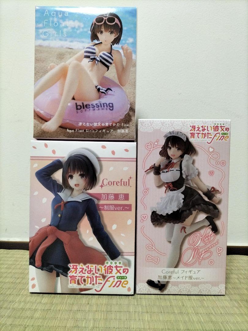 Amazon.co.jp: 冴えない彼女の育て方 冴えカノ 加藤恵 フィギュア3点 