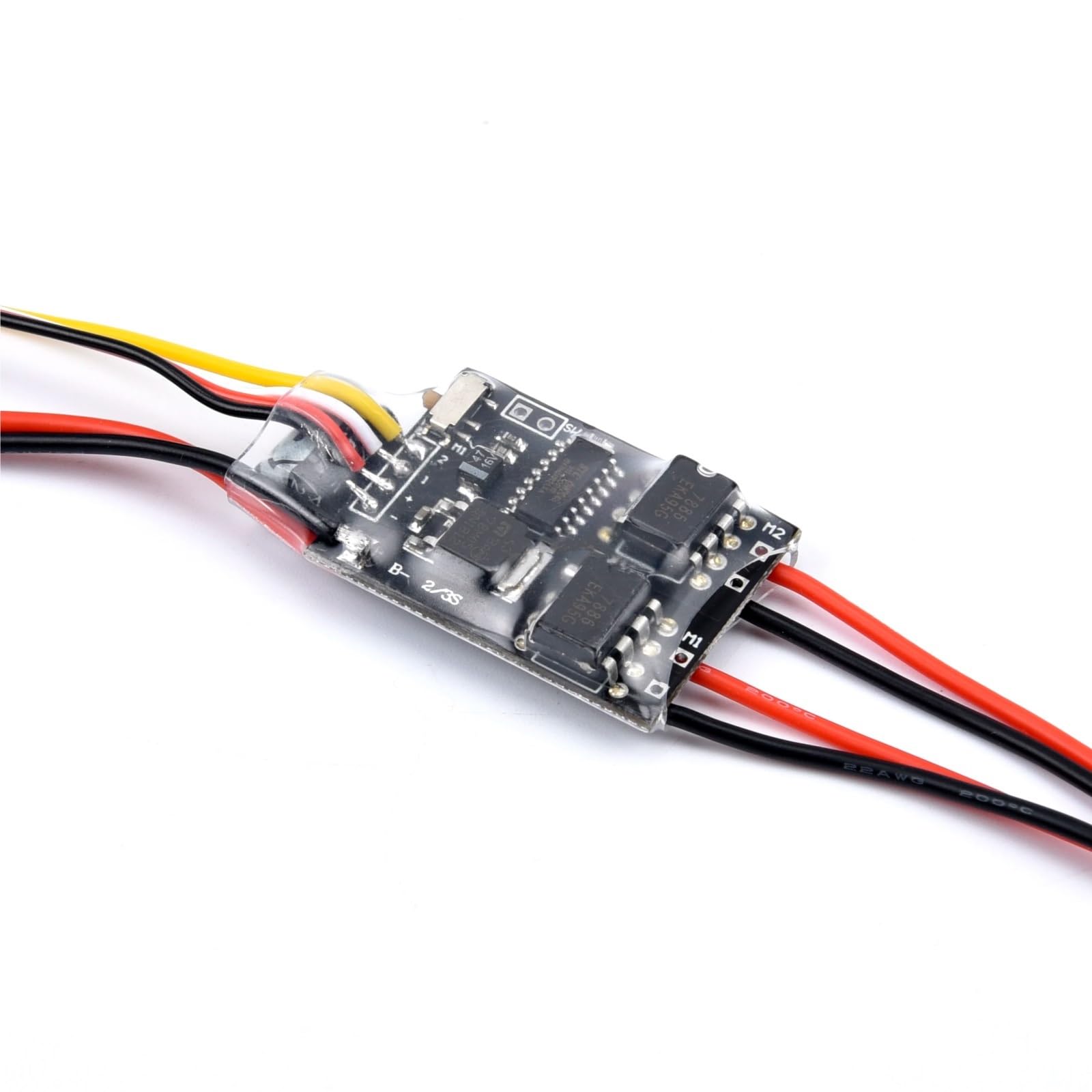 para Dual Way Bidireccional 5a Cepillado Esc Control De Velocidad Lipo 2s-3s RC Modelo 130 180 Repuestos Motor Reemplazo Modificado RC Cepillado Esc